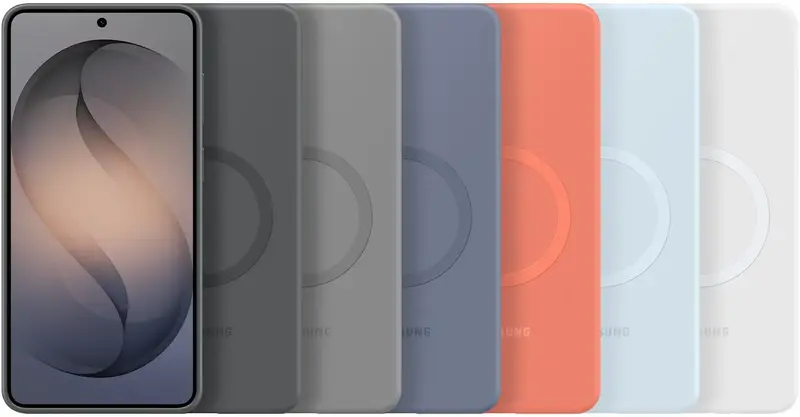 Чехол Samsung S26+ Silicone Magnet Black (EF-ES947CBEGWW) - фото - №5