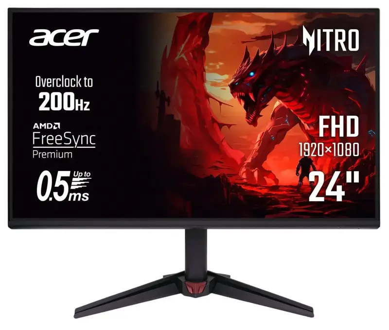 Монитор Acer 23,8" VG240YX1bmiipx - фото - №0