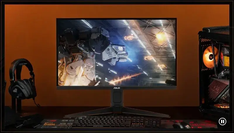 Монітор Asus 27" TUF Gaming VG279QML5A - фото - №4