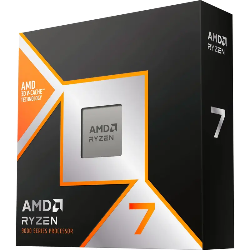 Процессор AMD Ryzen 7 9800X3D (100-100001084WOF) - фото - №1