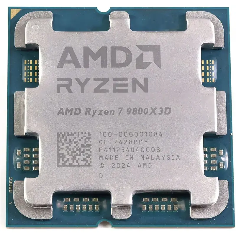 Процессор AMD Ryzen 7 9800X3D (100-100001084WOF) - фото - №3