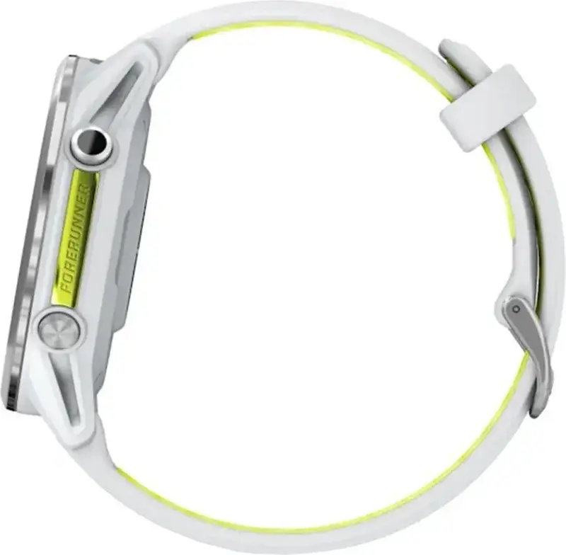 Смарт-часы GARMIN Forerunner 970, Whitestone/Amp Yellow - фото - №4