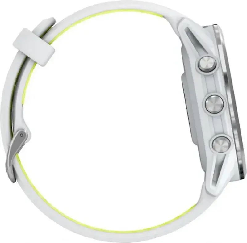 Смарт-часы GARMIN Forerunner 970, Whitestone/Amp Yellow - фото - №3
