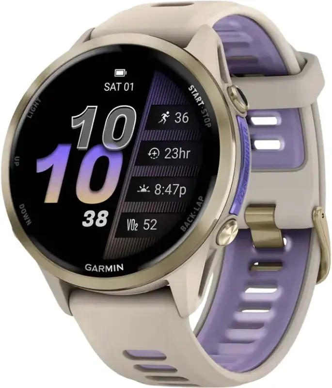 Смарт-годинник GARMIN Forerunner 970, French Gray/Indigo - фото - №0
