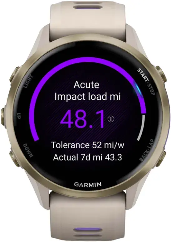 Смарт-годинник GARMIN Forerunner 970, French Gray/Indigo - фото - №6