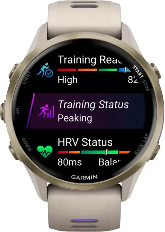 Смарт-годинник GARMIN Forerunner 970, French Gray/Indigo - фото - №7