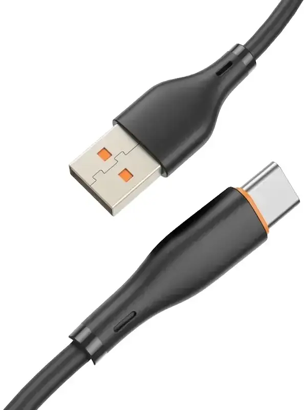 Kабель USB to USB-C Keephone Pitta (KPPITTAACBK) 1.2 M 10W чорний - фото - №4