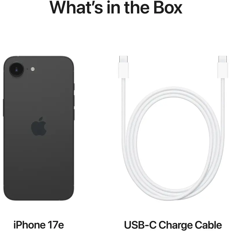 Смартфон Apple iPhone 17e 256GB Black - фото - №4