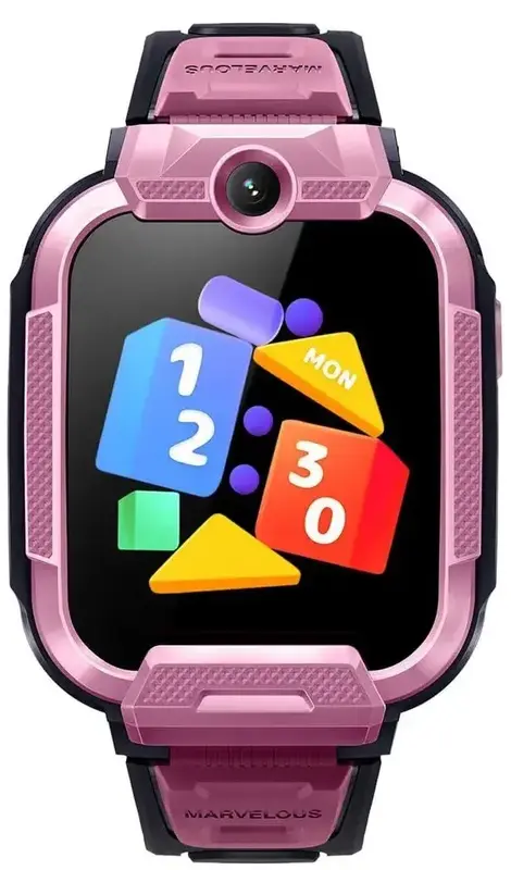 Дитячий годинник-телефон Mibro Z5 (XPSWZ002P) Pink - фото - №1