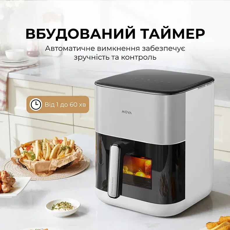 Мультипечь MOVA AeroChef FD10s Pro White - фото - №5