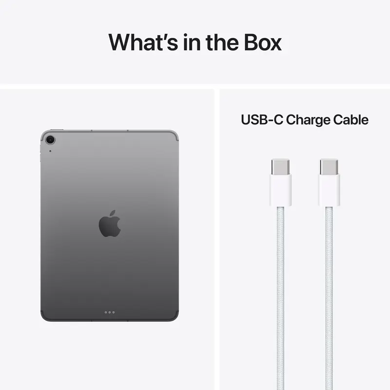 Планшет Apple iPad Air 11" 128GB+5G Space Gray (MH784) 2026 - фото - №2