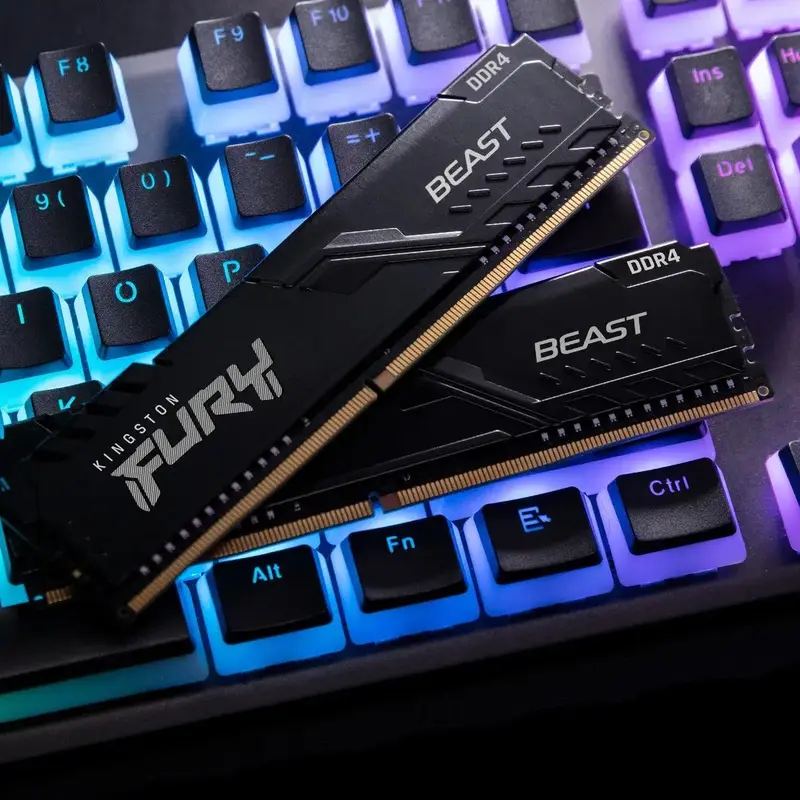 Оперативна пам'ять Kingston Fury Beast DDR4 3600 32GB (KF436C18BBK2/32) - фото - №7