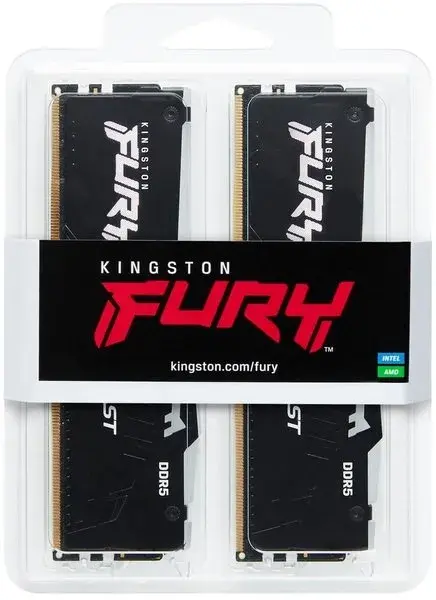 Оперативна пам'ять Kingston Fury Beast DDR5 5200 32GB (KF552C40BBAK2-32) - фото - №5