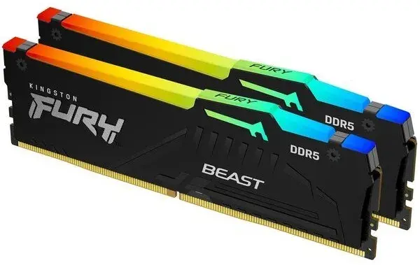 Оперативна пам'ять Kingston Fury Beast DDR5 5200 32GB (KF552C40BBAK2-32) - фото - №1