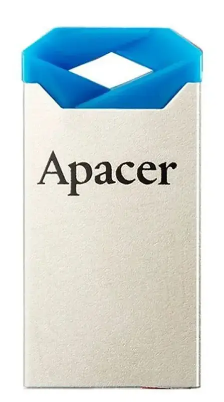 USB-Flash Apacer 32GB USB 2.0 Type-A AH111 Срібний/Синій - фото - №0
