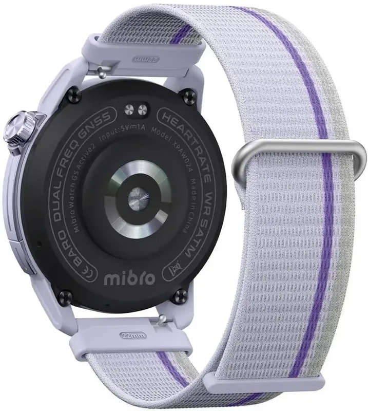 Смарт-годинник Mibro GS Active 2 46мм (XPAW024L) Lilac - фото - №2
