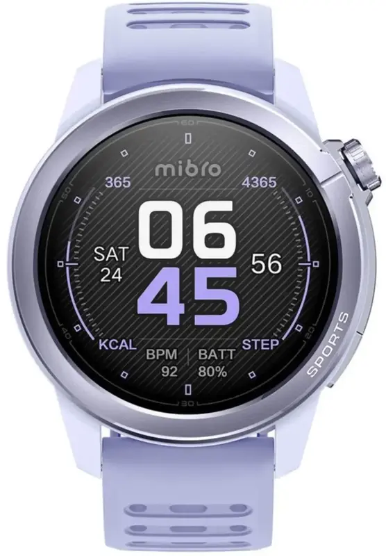Смарт-годинник Mibro GS Active 2 46мм (XPAW024L) Lilac - фото - №1