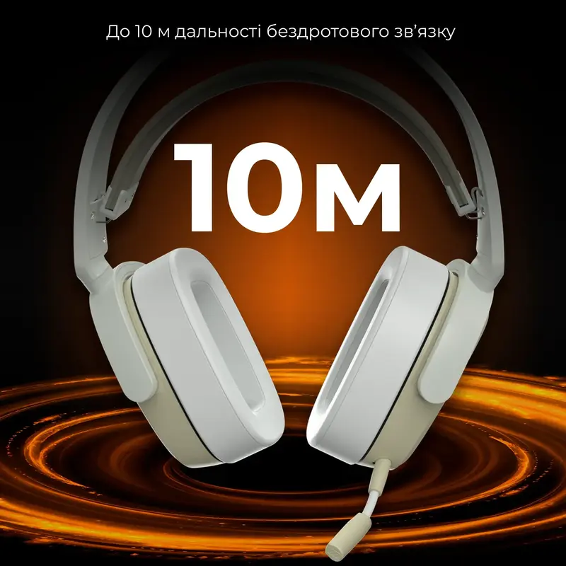 Навушники Ajazz AHM09 MAX 3-Mode Grey - фото - №17