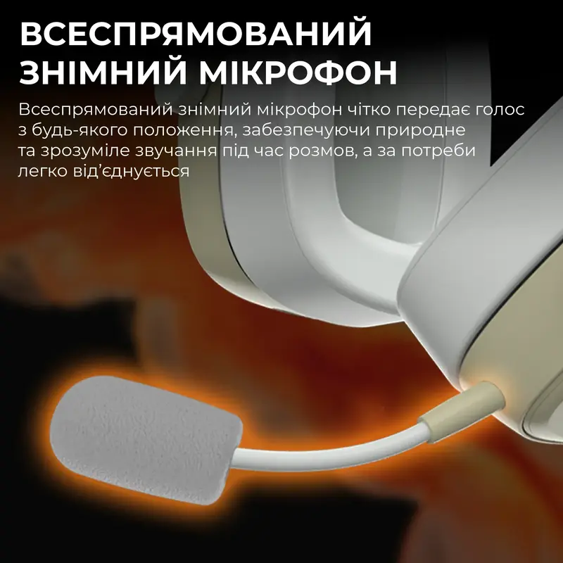 Навушники Ajazz AHM09 MAX 3-Mode Grey - фото - №10