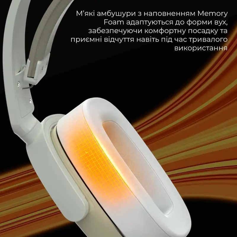 Навушники Ajazz AHM09 MAX 3-Mode Grey - фото - №8