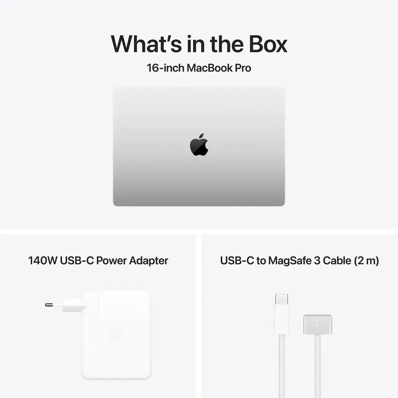Ноутбук Apple MacBook Pro 16" Chip M5 Max 18CPU/32GPU/36RAM/2TB Silver (MGE74) 2026 - фото - №8