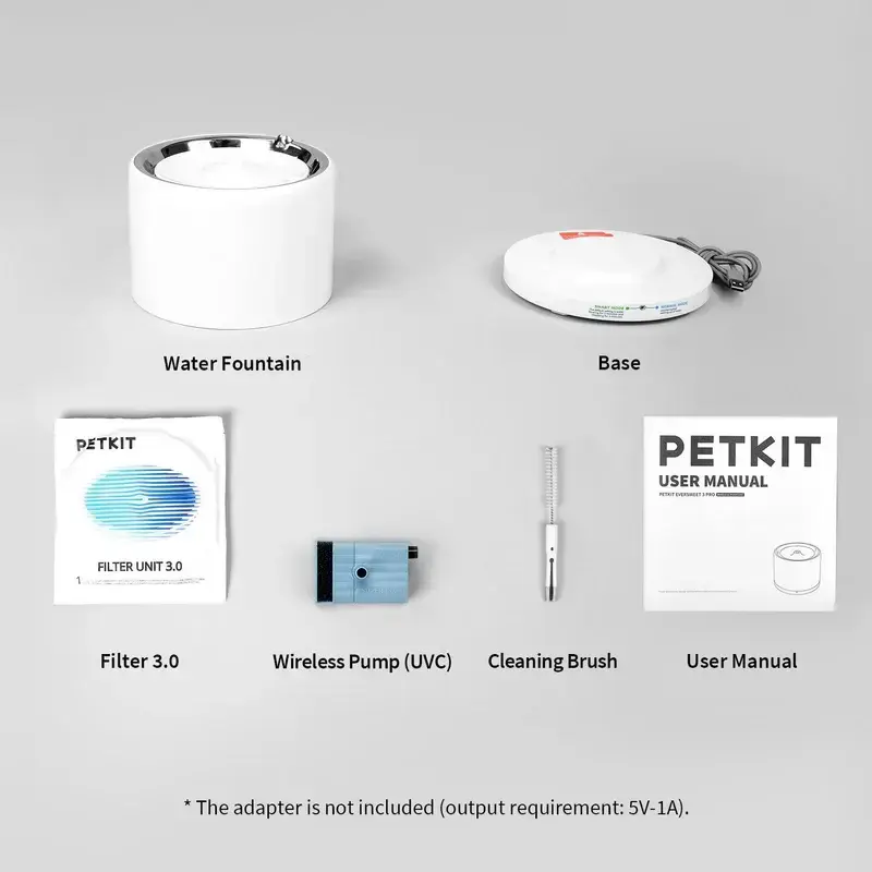 Поилка PETKIT Eversweet 3 PRO Water Fountain UVC P4108 White - фото - №4