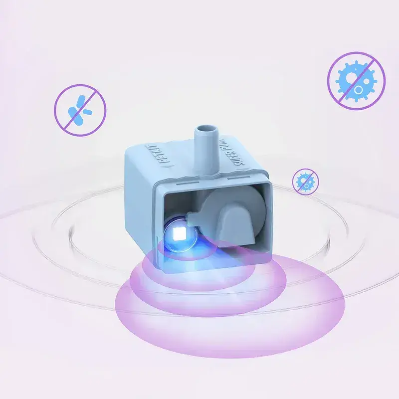 Беспроводная переносная помпа PETKIT UVC P4113 - фото - №1