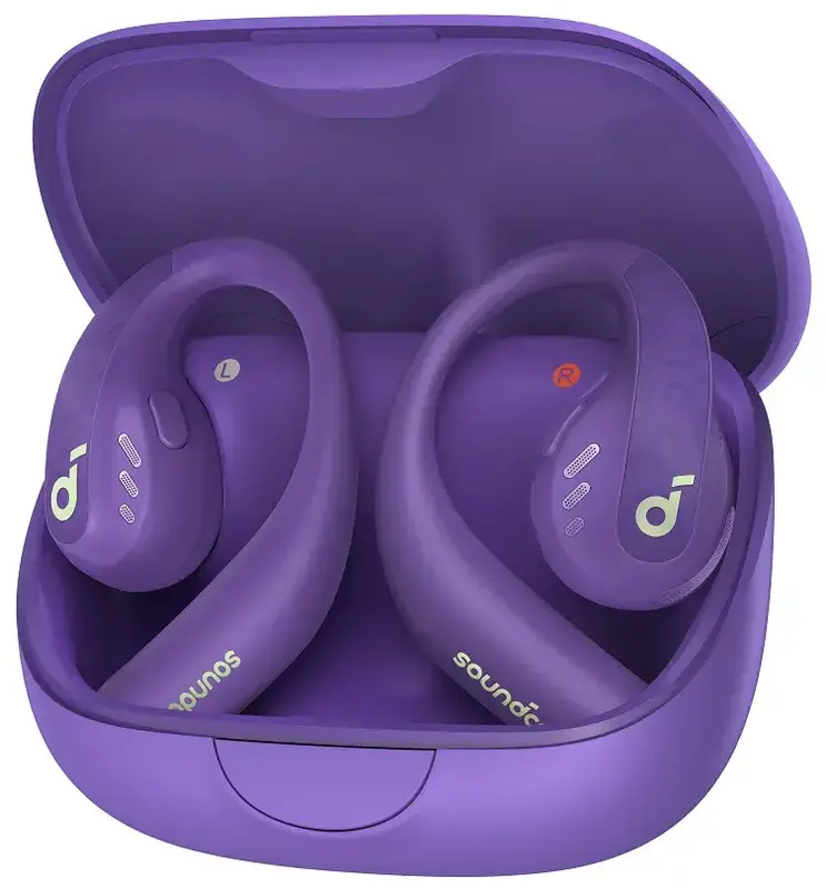 Навушники ANKER SoundСore AeroFit Pro Purple - фото - №8
