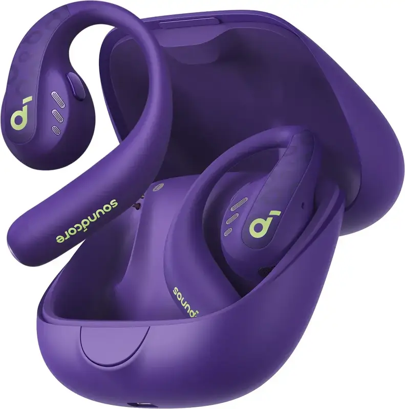 Навушники ANKER SoundСore AeroFit Pro Purple - фото - №6