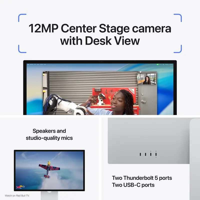 Apple Studio Display - Nano-Texture Glass - VESA mount adapter (Stand not included) MFF24 - фото - №3