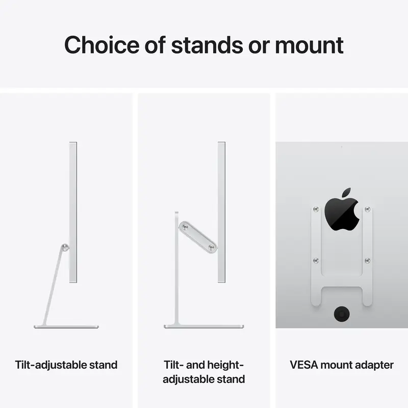 Apple Studio Display - Nano-Texture Glass - VESA mount adapter (Stand not included) MFF24 - фото - №5