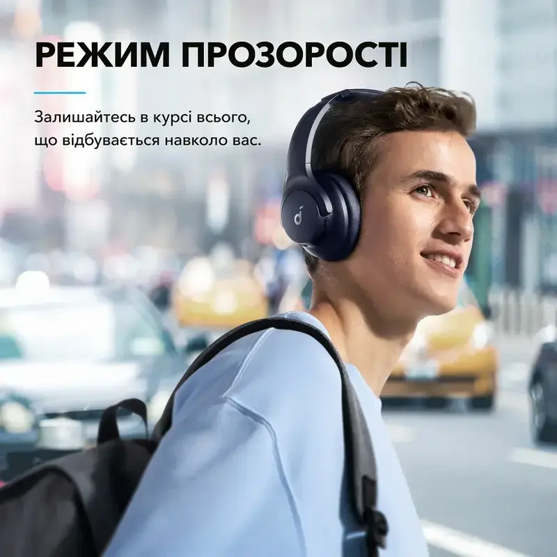Навушники ANKER SoundСore Q20i Blue - фото - №12