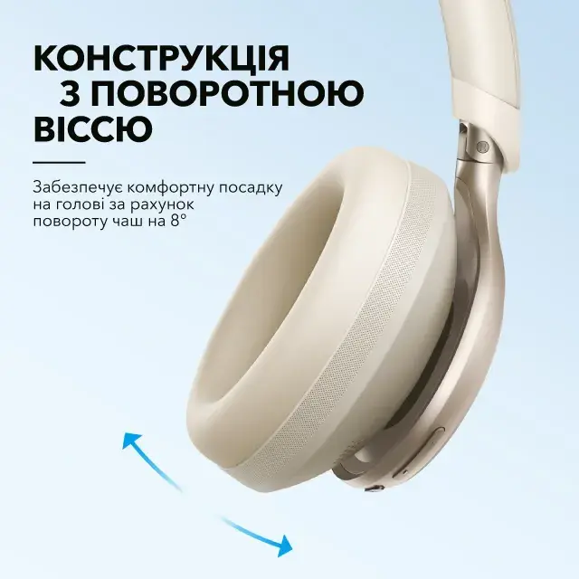 Навушники ANKER SoundСore Space One Pink - фото - №6