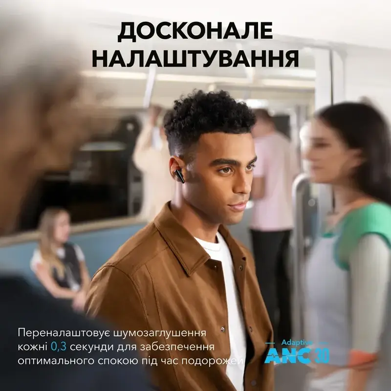 Навушники ANKER SoundСore Liberty 4 Pro Black matte - фото - №9
