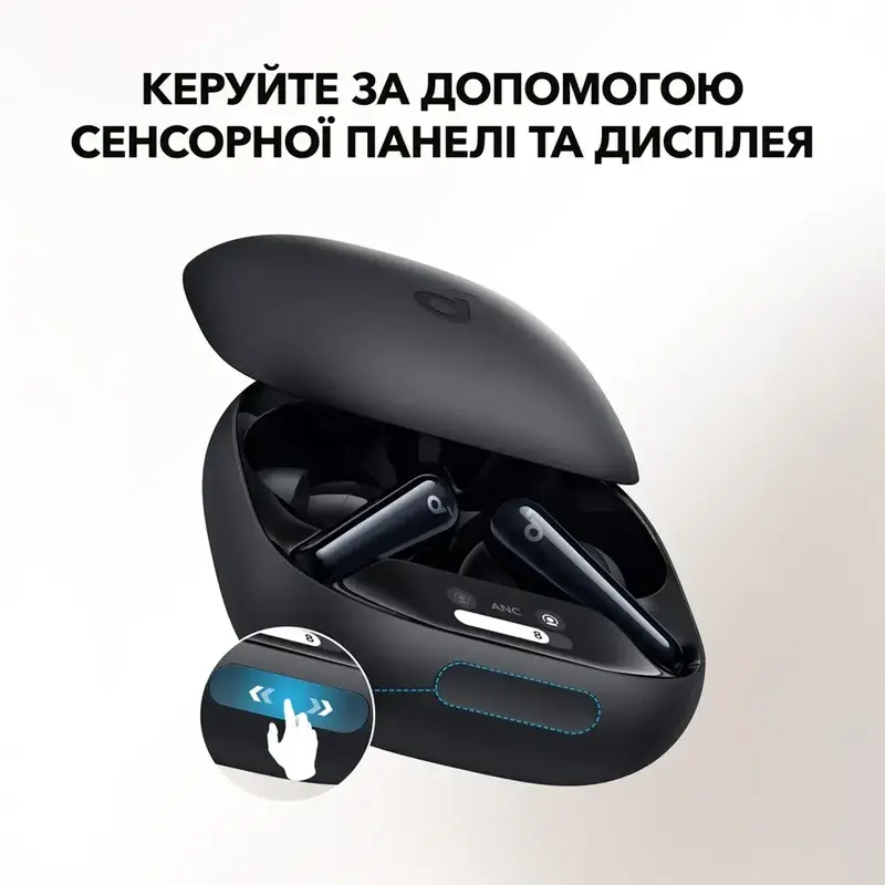 Навушники ANKER SoundСore Liberty 4 Pro Black matte - фото - №8