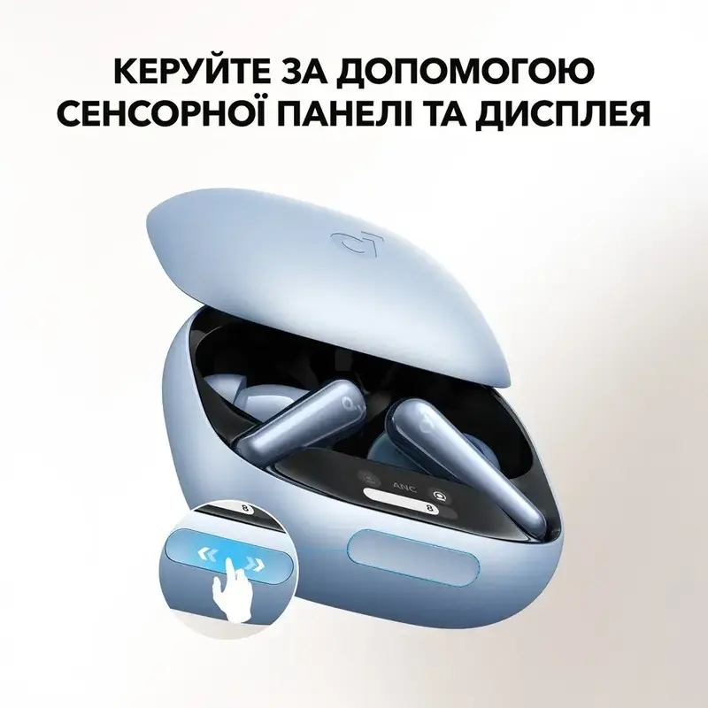 Навушники ANKER SoundСore Liberty 4 Pro Blue matte - фото - №9