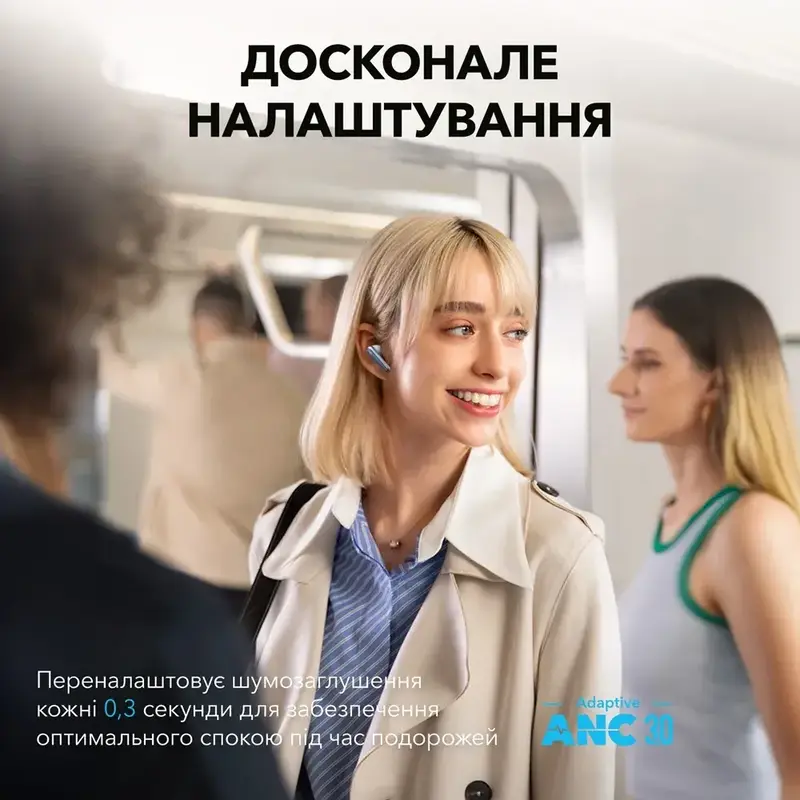 Навушники ANKER SoundСore Liberty 4 Pro Blue matte - фото - №7