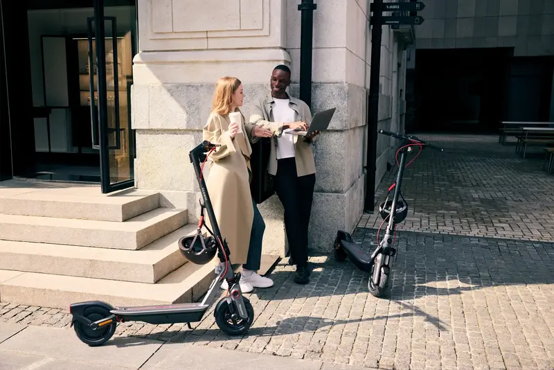 Электросамокат Segway-Ninebot F3 PRO E Grey (AA.05.17.02.0003) - фото - №6