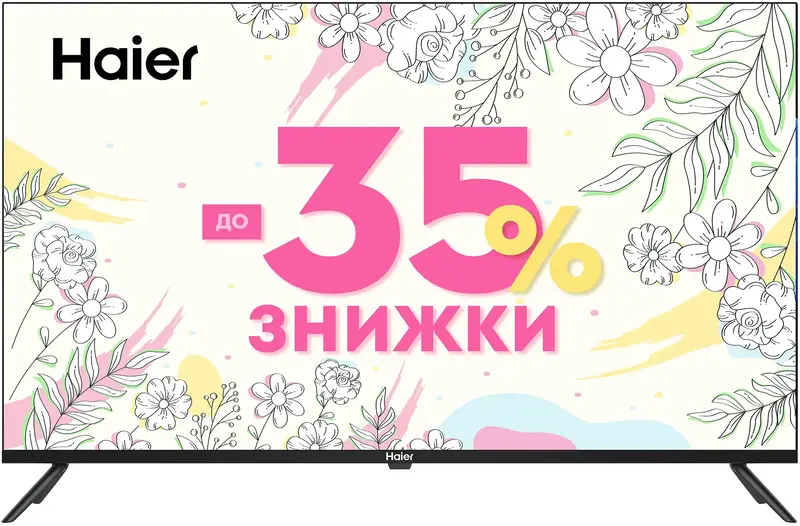 Телевізор Haier H43K801FG - фото - №0