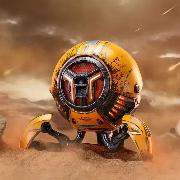 Акустика GravaStar Gravastar Mars Pro 2 Battle-Worn Yellow - фото - №4