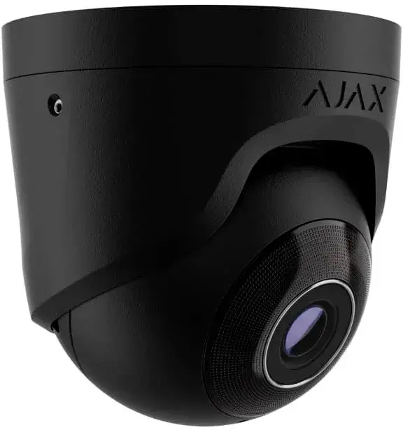Ajax TurretCam (5 Mp/4 mm) ASP black видеокамера наблюдения - фото - №2
