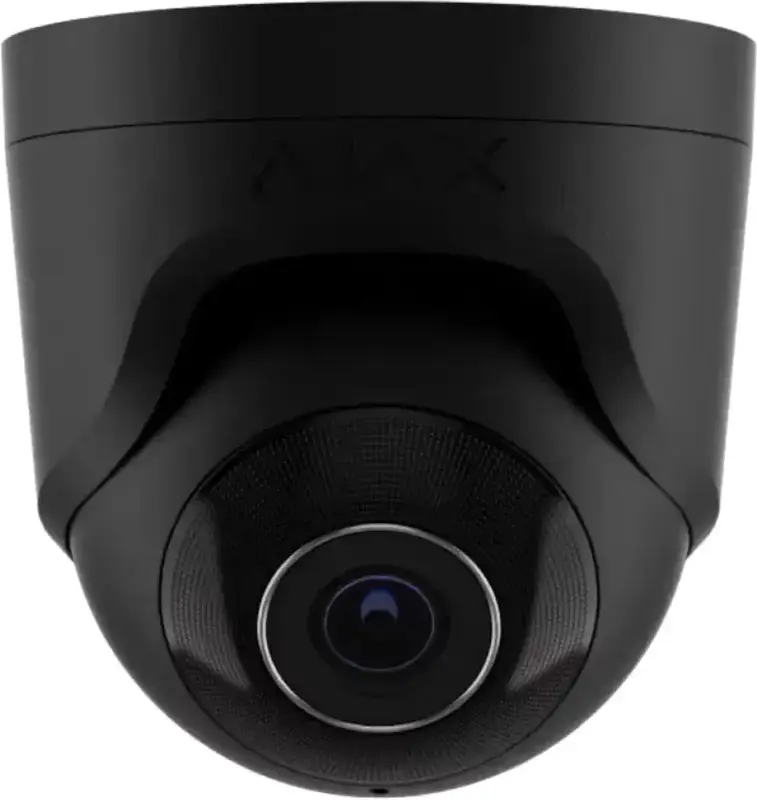 Ajax TurretCam (5 Mp/4 mm) ASP black видеокамера наблюдения - фото - №0