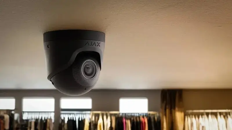 Ajax TurretCam (5 Mp/4 mm) ASP black видеокамера наблюдения - фото - №6