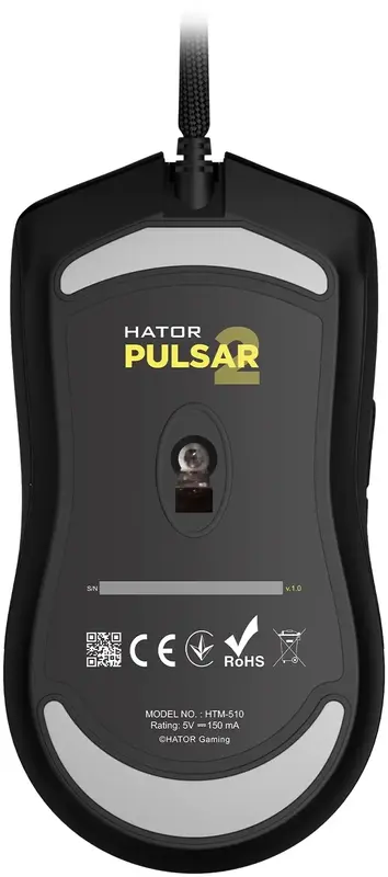 Ігрова миша HATOR Pulsar 2 (HTM-510) Black - фото - №4