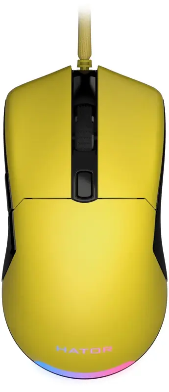 Ігрова миша HATOR Pulsar 2 (HTM-512) Yellow - фото - №0