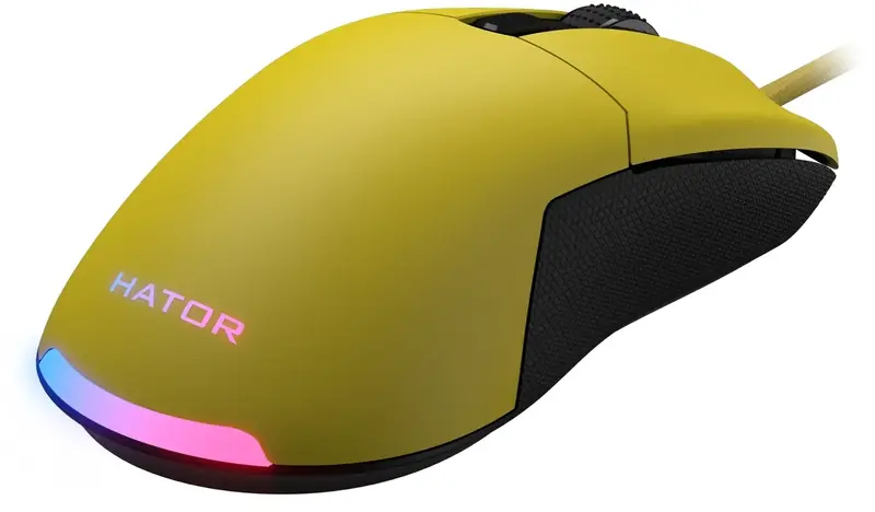 Ігрова миша HATOR Pulsar 2 (HTM-512) Yellow - фото - №2
