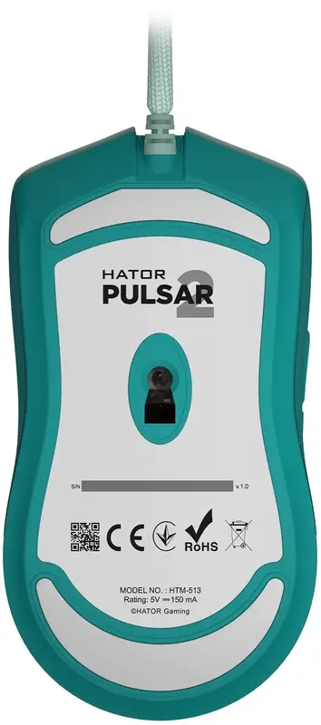 Ігрова миша HATOR Pulsar 2 (HTM-513) Mint - фото - №4