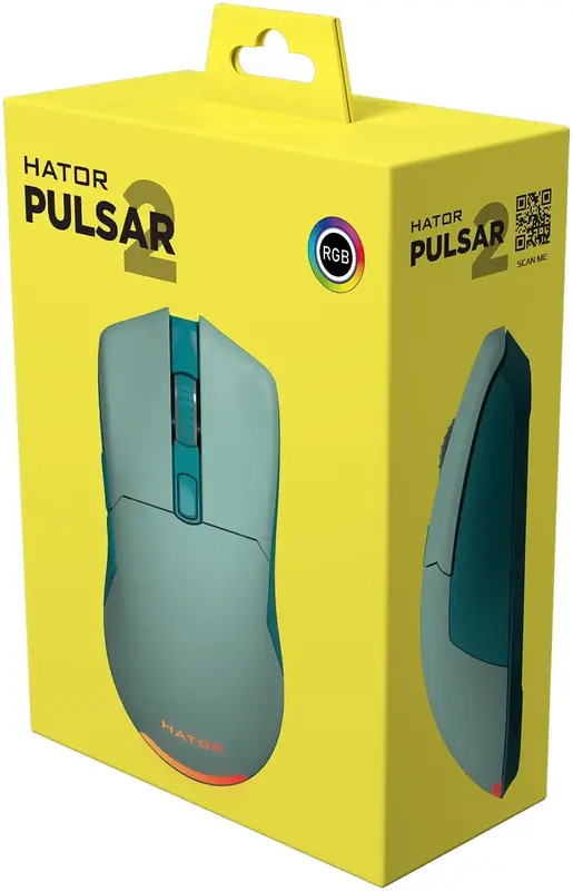 Ігрова миша HATOR Pulsar 2 (HTM-513) Mint - фото - №5