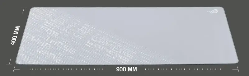 Ігрова поверхня ASUS ROG Scabbard II, XXL Arctic gray - фото - №8