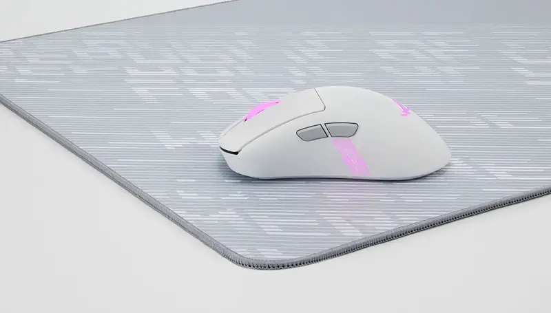 Ігрова поверхня ASUS ROG Scabbard II, XXL Arctic gray - фото - №9